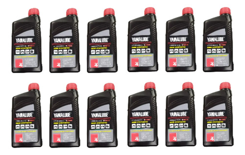 Aceite Motor Yamalube 10w50 Semi Sintético 12 Litros