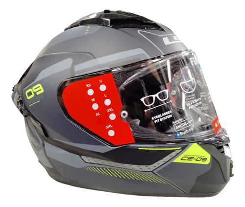 Casco Ls2 Ff806 Fusion Con Intercomunicador