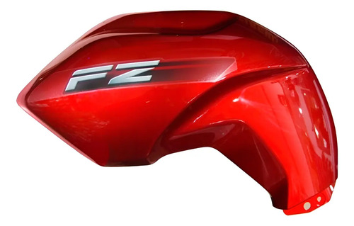 Tapa Izquierda Rojo De Tanque Yamaha Fz 16 Rojo