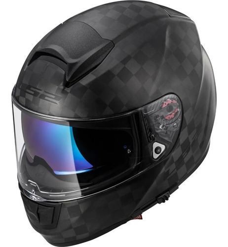 Casco Ls2 Ff 397 Carbono Con Pinlock Incluido Negro Sólido L