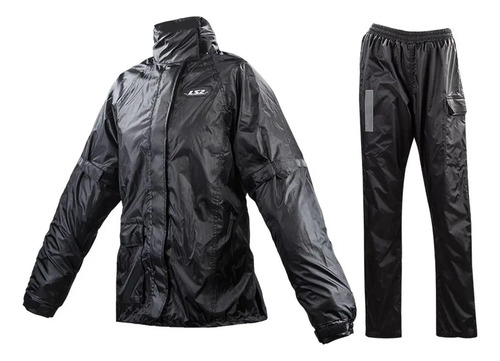 Equipo De Lluvia Tonic Ls2 Man Lady Negro