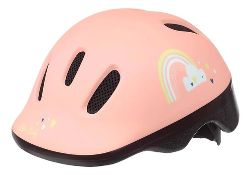 Casco De Bicicleta Monopatin Baby Niño Polisport Rosa Xxs: 44 A 48 Cm
