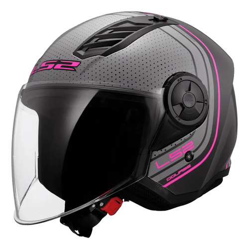 Casco Para Moto Abierto Ls2 Of616 Airflow