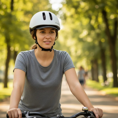 Casco De Bicicleta Monopatin Adulto Polisport