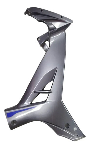 Cubre Pierna Interior Derecho Plata Yamaha Crypton Plateado