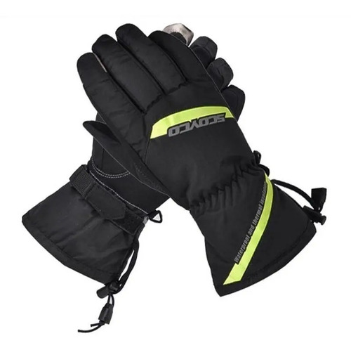 Guantes De Moto Scoyco Abrigo Reflectivo Tactil