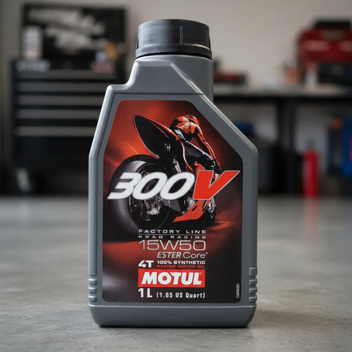 Aceite Motor Motul Sintetico 300v 15w50 4t Racing