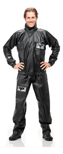 Equipo De Lluvia Moto Pantaneiro Pvc Premium