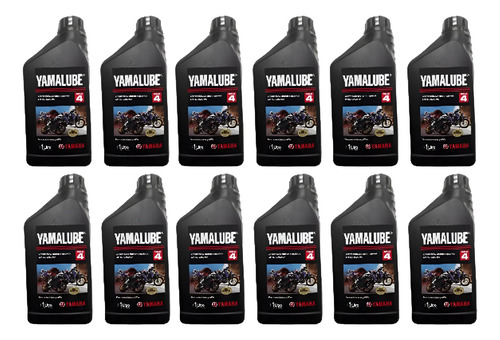 Aceite Motor Yamalube 4t 20w 40 Mineral 12 Litros
