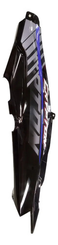 Lateral Colin Izquierd Crypton 110 Negro Calco Plata