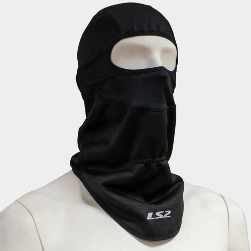 Balaclava Fleece Invierno Polar Ls2 Negro Liso Unico