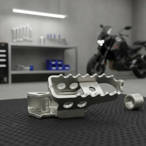 Apoya Pie Delantero Derecho Xtz 125 Yamaha Gris