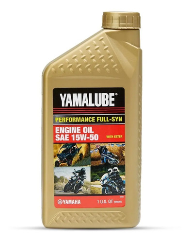 Aceite Motor Yamalube 4t 15w 50 Sintético