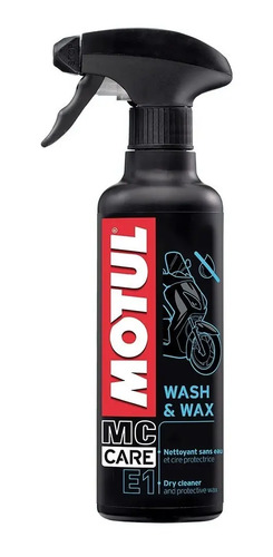 Limpiador En Seco Motul Wash & Wax E1