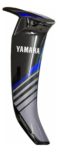 Cubre Pierna Exterior Derecho Plata Yamaha Crypton Plateado
