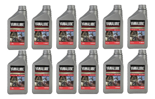 Aceite Motor Yamalube 4t 10w 40 Semi-sintético 12 L