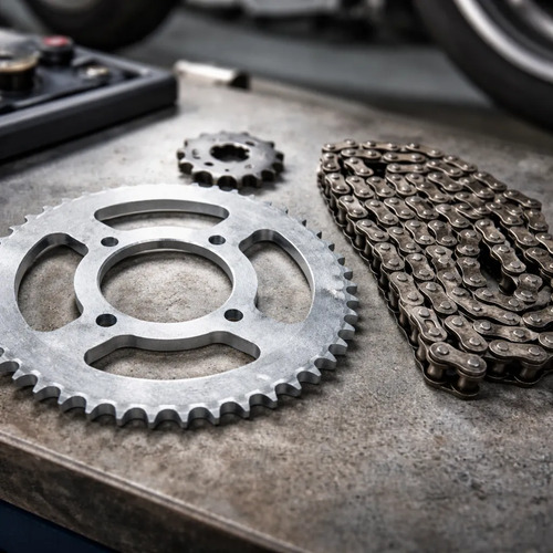 Kit Transmisión Para Yamaha Ybr 125 Z Metalico