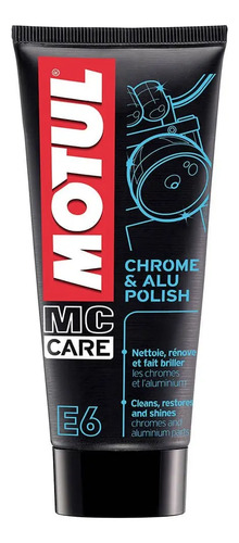 Pasta De Pulir Motul Chrome & Alu Polish E6