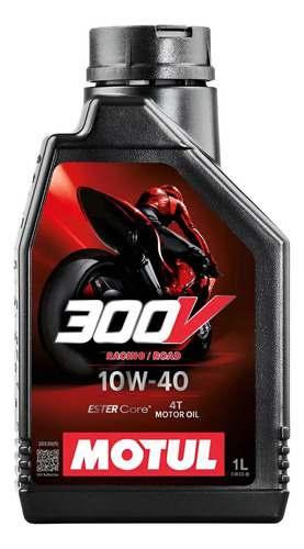 Aceite De Competición Para Motocicletas Motul Factory Line Road 10w-40 4t, 300 V