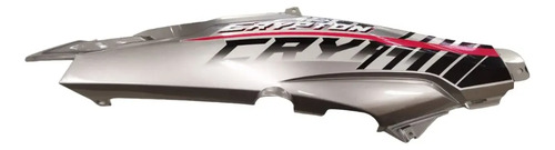 Lateral Colin Derecho Crypton 110 Plata Calco Negro