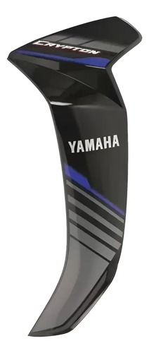 Cubre Pierna Exterior Izquierdo Plata Yamaha Crypton Plateado