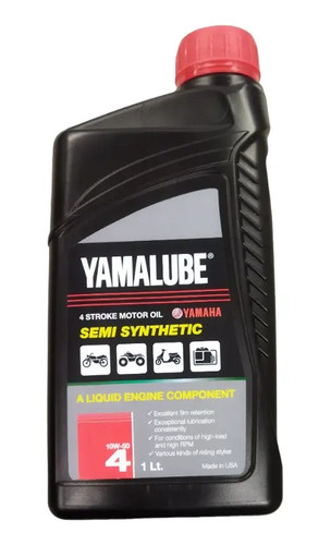 Aceite Motor Yamalube 10w 50 Semi Sintético Yamaha