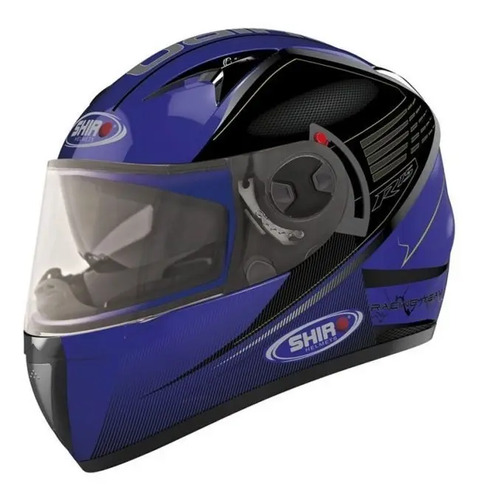Casco Shiro Sh3700 Lentes Gráficos