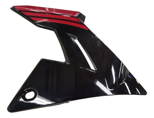 Spoiler Derecho Ybr 125 Z Negro Calco Rojo