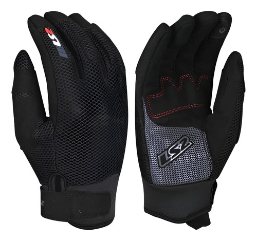Guantes Moto Ls2 Cool Man Black