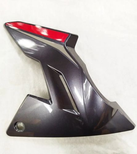Spoiler Derecho Ybr 125 Z Gris Calco Rojo Gris Oscuro