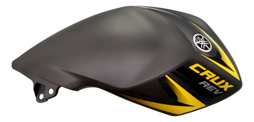 Lateral Derecho Tanque Negro Mate Yamaha Crux 110 Negro Mate