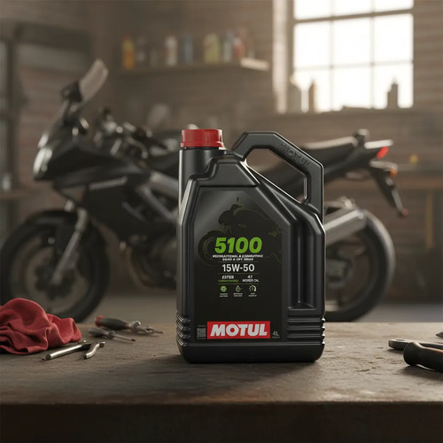 Aceite Motor Motul 5100 4 Litros 15w 50 Bidón