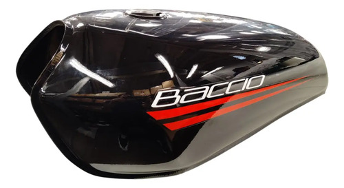 Tanque De Combustible Baccio Classic 125 Negro C/d