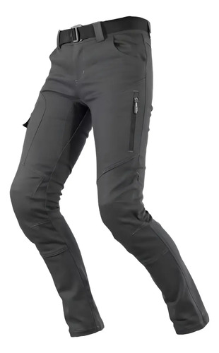 Pantalón Moto Hombre Ls2 Straight Black