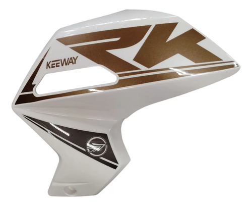 Cubre Tanque Izq. Blanco Keeway Rk 125/200