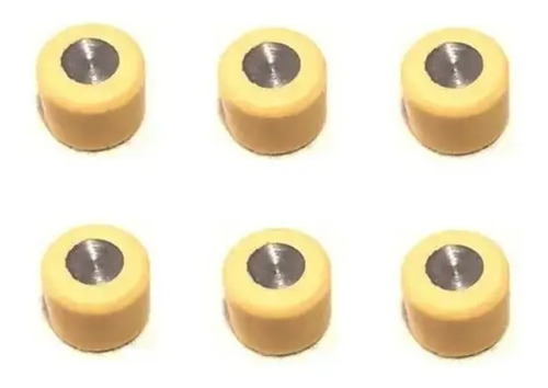 Kit 6 Rodillos De Variador Yamaha Ray 115