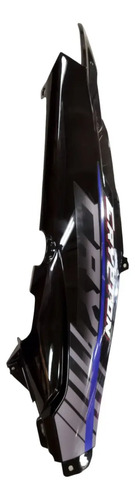 Lateral Colin Derecho Crypton 110 Negro Calco Plata