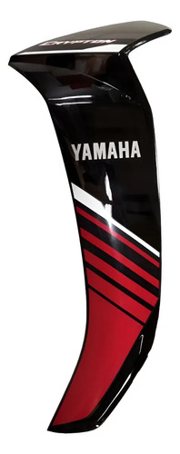 Cubre Pierna Exterior Izquierdo Rojo Yamaha Crypton Rojo
