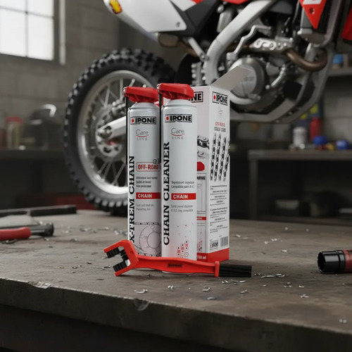 Kit Mantenimiento Lubricante Cadena Ipone Off Road